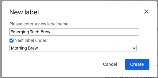 create-sublabel.png Create sublabel