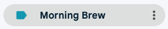 Morning brew label