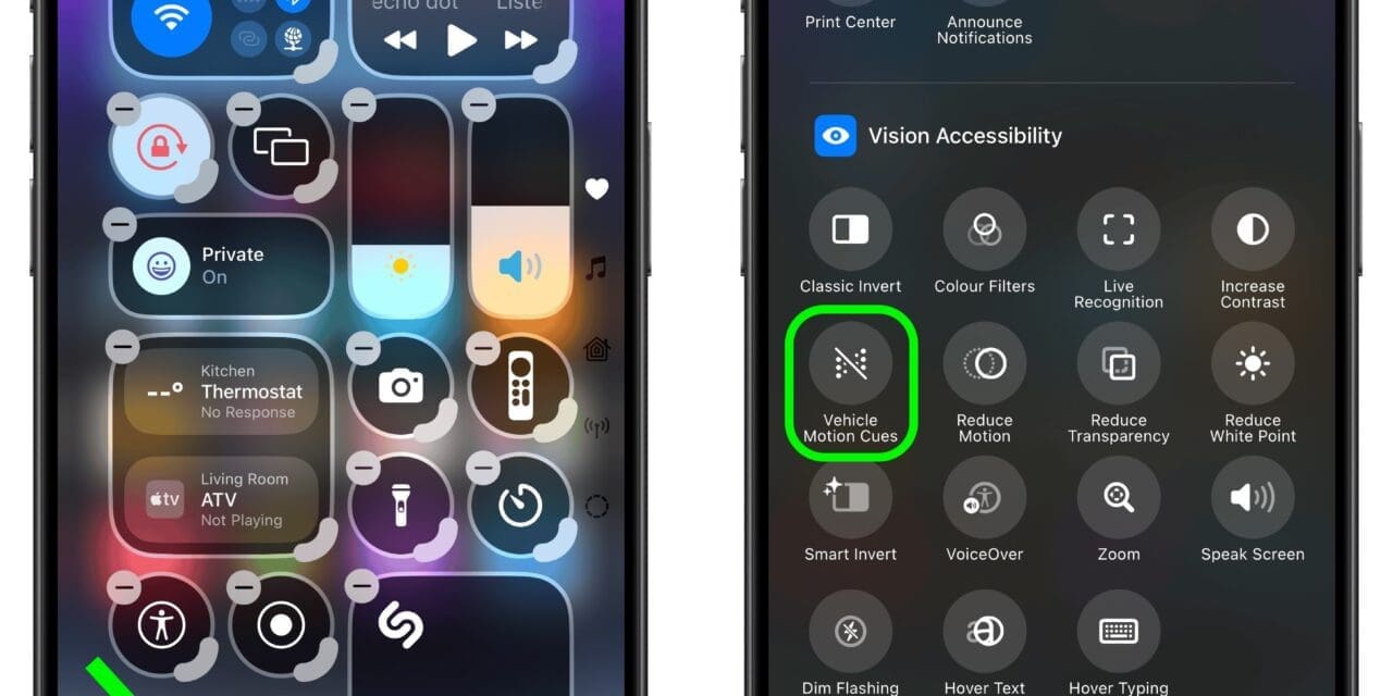 5-Minute Fix: Turn On Vehicle Motion Cues on iPhone (iOS 18+) to Reduce Motion Sickness